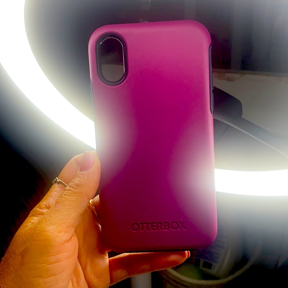 OtterBox Symmetry iPhone X Pink